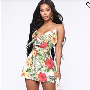 Island party romper